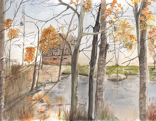 Erwins Stable, Acrylic, 2006